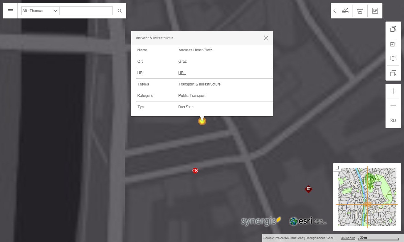 Automatischer MapTip im WebOffice flex Client Automatischer MapTip im WebOffice flex Client