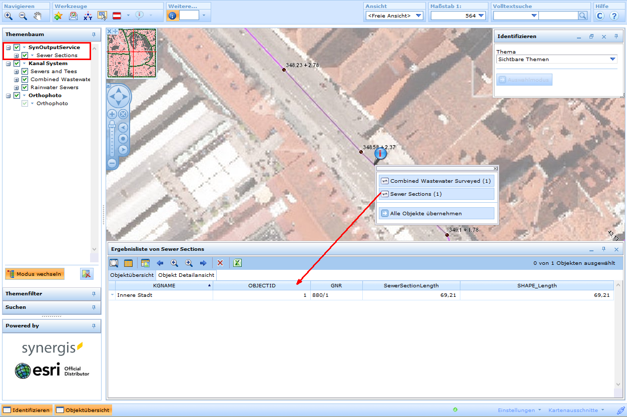 Ergebnisabfrage der GP Analyse Ergebnisabfrage der GP Analyse