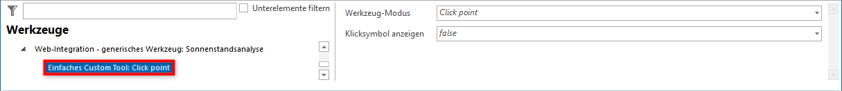 Konfiguration eines Einfachen Custom Tool für die Sonnenstandsanalyse Konfiguration eines Einfachen Custom Tool für die Sonnenstandsanalyse