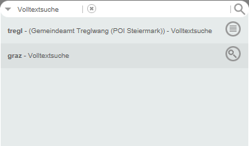 Suchhistorie im mobile Client - Vorschlagsliste und direkt abgesetzte Suche Suchhistorie im mobile Client - Vorschlagsliste und direkt abgesetzte Suche