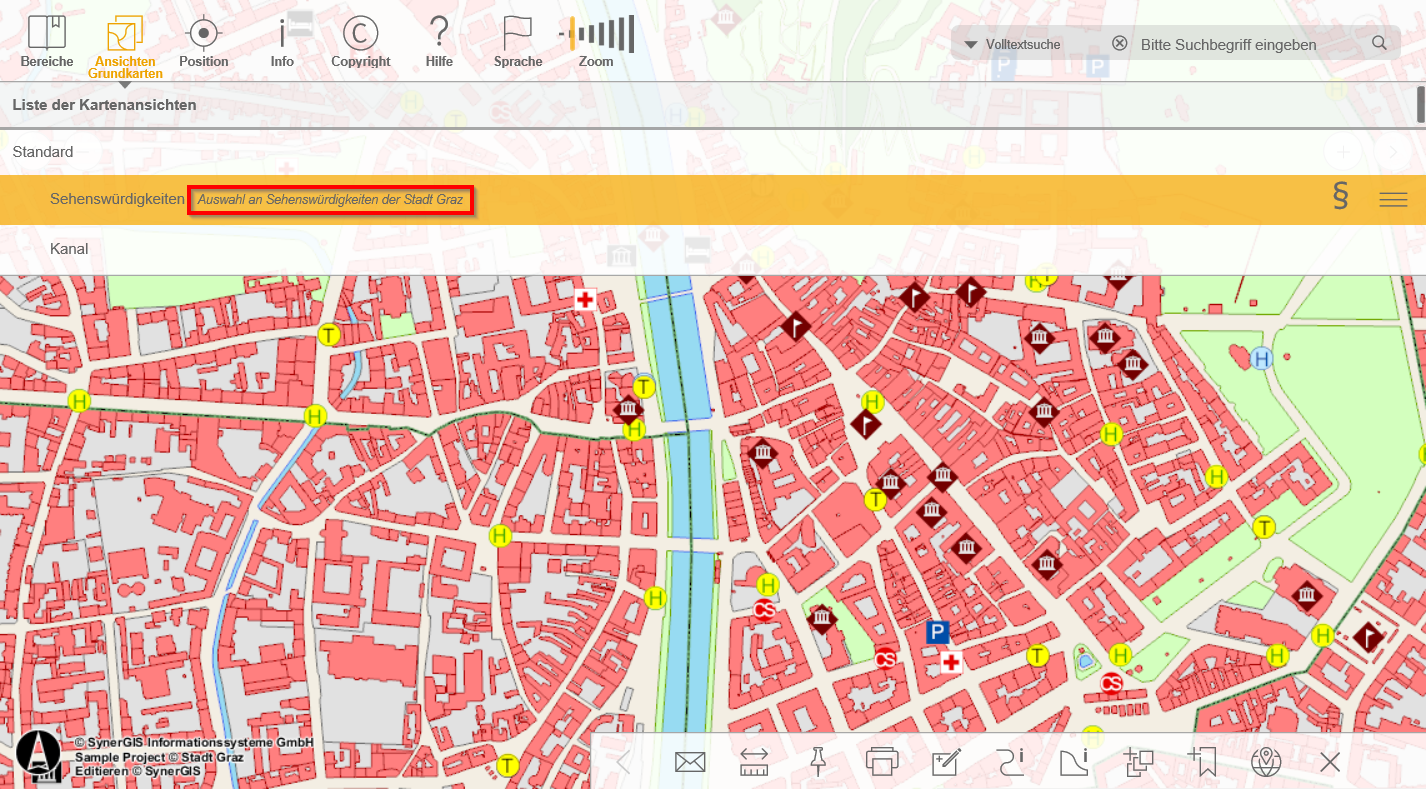 Informationen zur Kartenansicht im WebOffice mobile Client Informationen zur Kartenansicht im WebOffice mobile Client