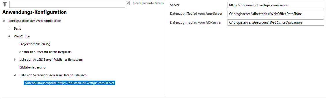 Konfiguration des "ArcGIS for Server Publisher-Benutzer" Konfiguration des "ArcGIS for Server Publisher-Benutzer"