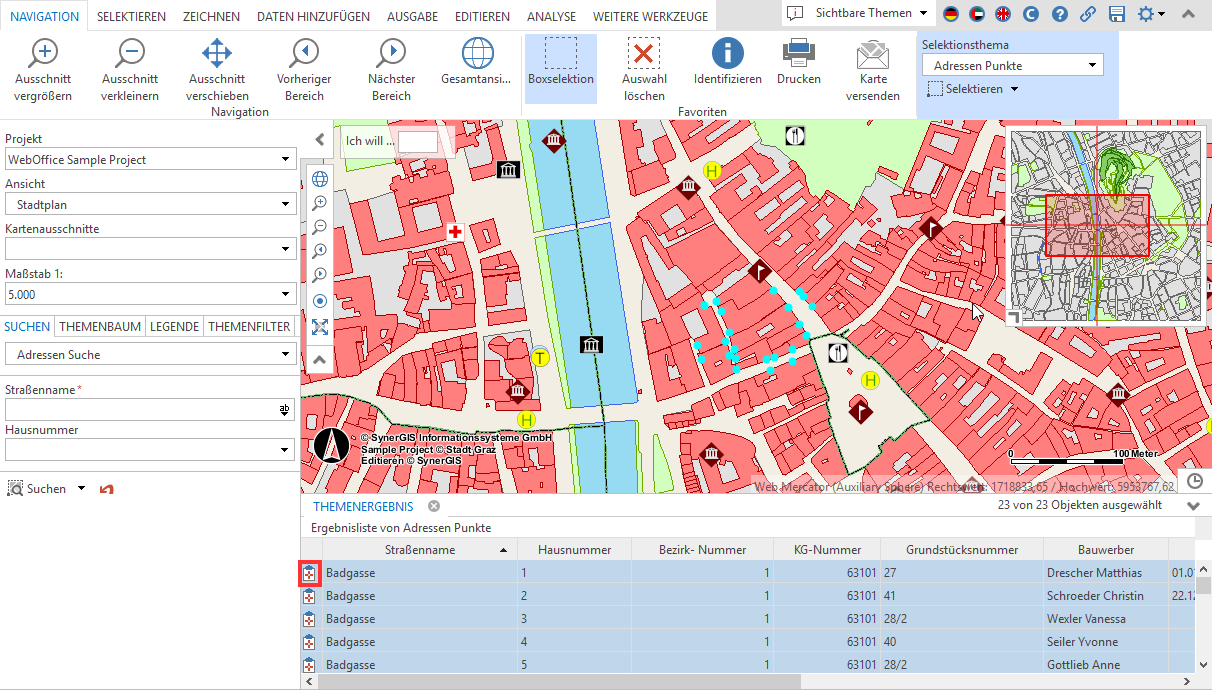 WebOffice core Client - Koordinatenübernahme in die Zwischenablage mittels Button WebOffice core Client - Koordinatenübernahme in die Zwischenablage mittels Button