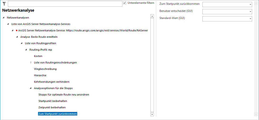 Konfiguration Zum Startpunkt zurückkommen Konfiguration Zum Startpunkt zurückkommen