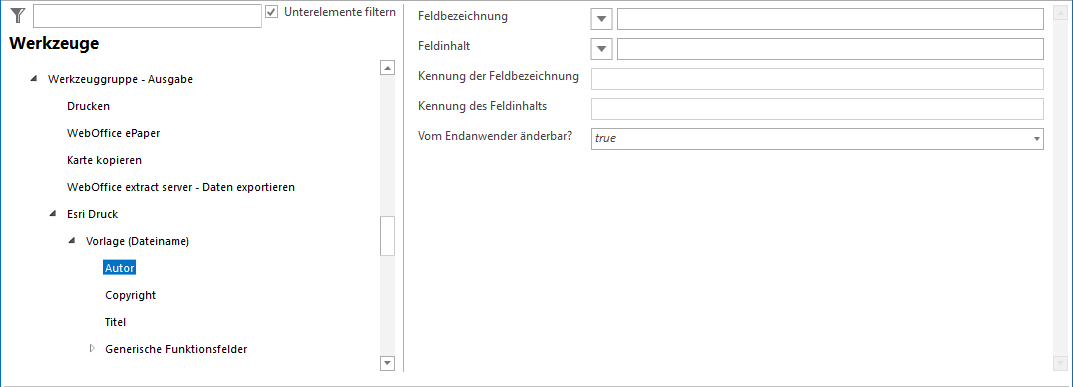 Konfiguration Autor Konfiguration Autor