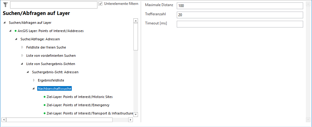 Nachbarschaftssuche Konfiguration Nachbarschaftssuche Konfiguration