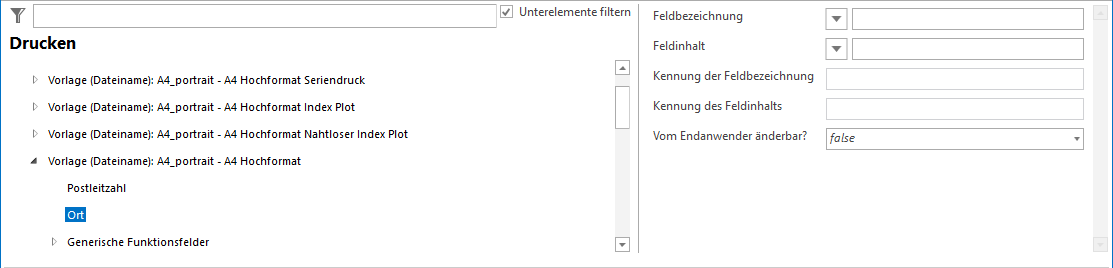 Konfiguration Ort Konfiguration Ort