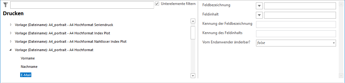 Konfiguration E-Mail Konfiguration E-Mail