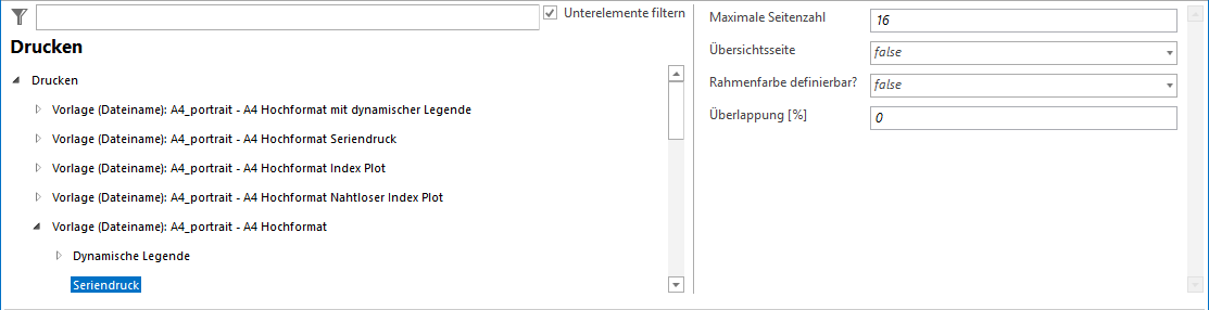 Konfiguration Seriendruck Konfiguration Seriendruck
