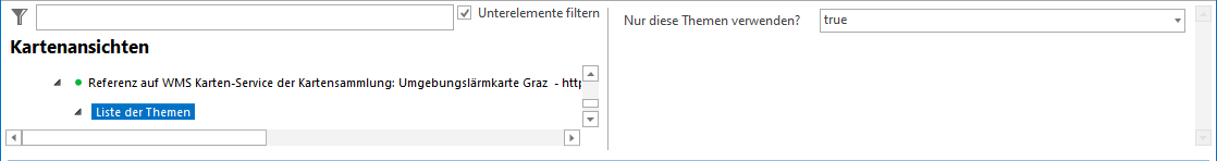 Konfiguration Liste der Themen Konfiguration Liste der Themen